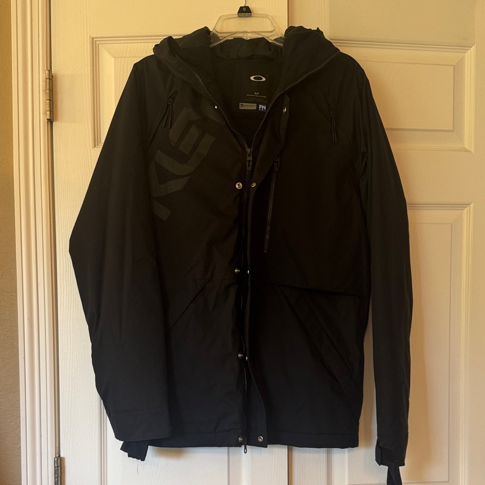 Oakley Black Men's Hooded Ski Jacket